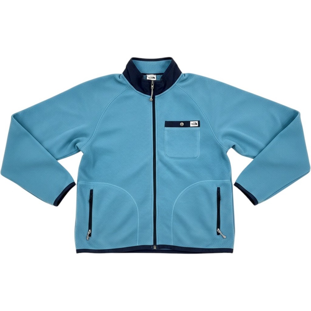 The North Face Gordon Lyons Full Zip Fleece Jacket Blue Navy Mens XL NF0A5GL1